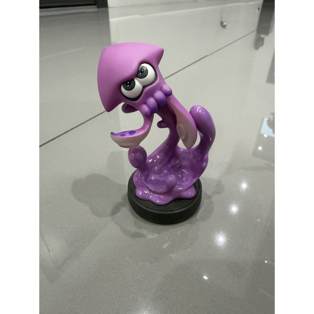 Nintendo amiibo Squid purple Splatoon Figure
